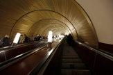 Russia - Impressive tunnels of the Moscow metro